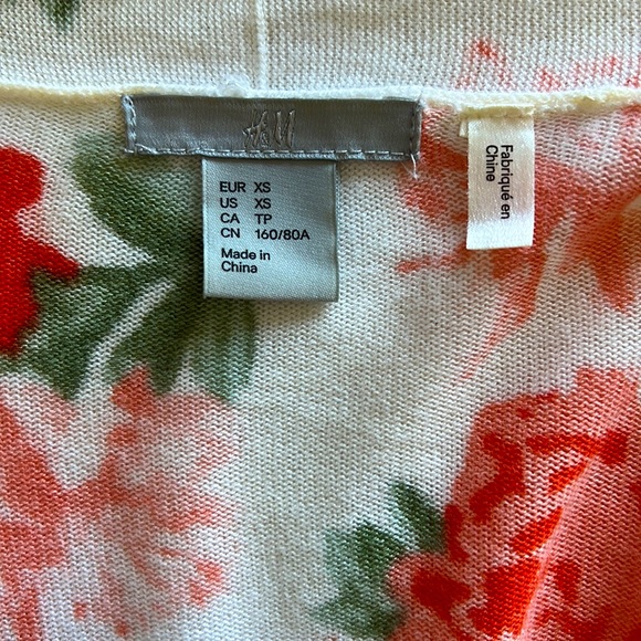 Floral Print Cardigan - Picture 3 of 4